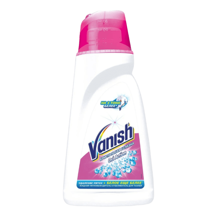 Пятновыводитель 1000 мл "Vanish" Oxi Action, для белого Пятновыводитель 1000 мл "Vanish" Oxi Action, для белого